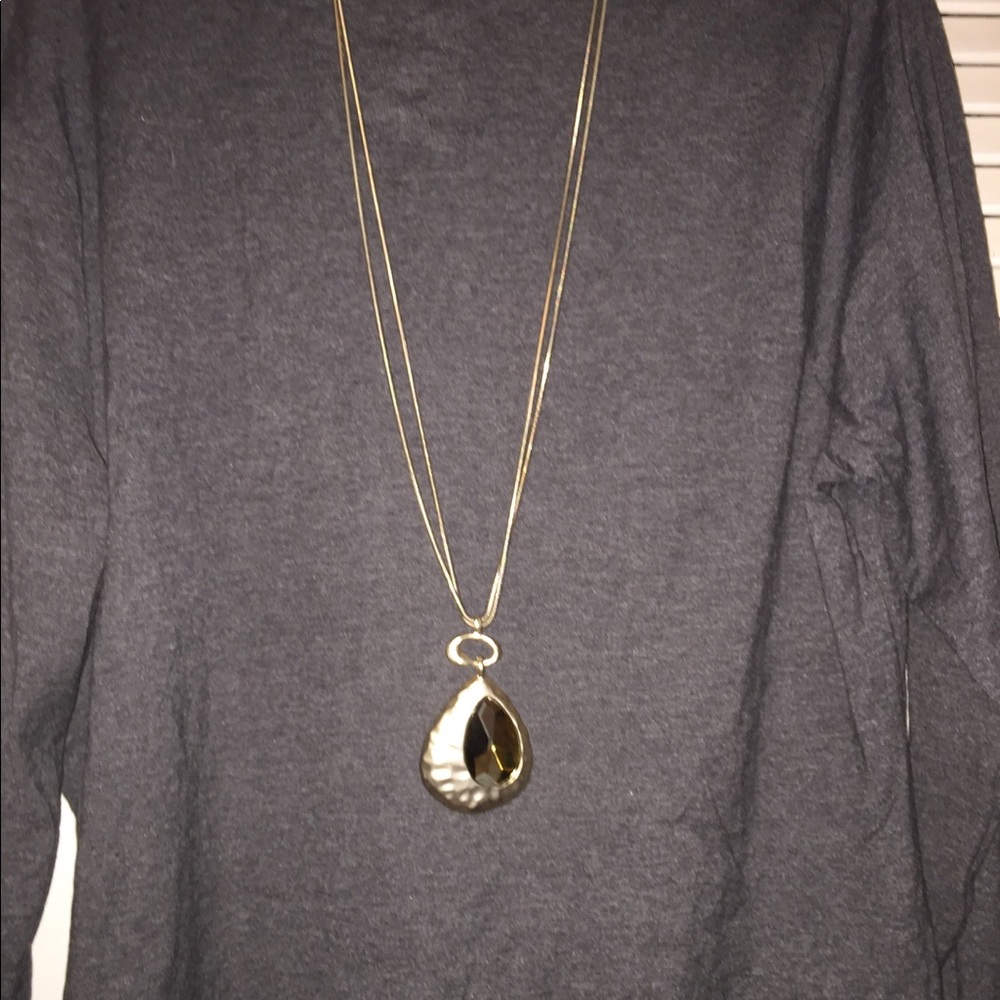 Goldtone necklace